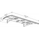 Toldo acrílico de 3 mm Amsterdam™ 2230 - Palram - Canopia