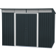Abrigo de jardim em metal 3,25m² antracite - PentRoof - Duramax