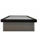 Abrigo de jardim em aço galvanizado Branco 4,3m² NH2 - Novo Habitat