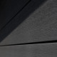 Abrigo de jardim + terraço em compósito de madeira 28mm antracite 15m² PREMIUM - Woodlife Garden