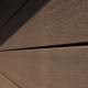 Abrigo de jardim + terraço em madeira composta de 28 mm com aspeto de madeira 15m² PREMIUM - Woodlife Garden
