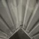 Abrigo de jardim em aço galvanizado Kosto cinzento escuro 6,76m² + kit de ancoragem - X-Métal