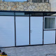 Porta dupla para substituir a porta simples estructura preta - Everbox