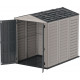 Abrigo de jardim em PVC 4,17m² - cinzento e antracite - Yardmate PLUS - Duramax