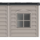 Abrigo de jardim em PVC 3,61m² - cinzento e antracite - STOREMATE PLUS - Duramax