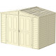 Abrigo de jardim em PVC 3,9m² - marfim - DURAMAT II - Duramax