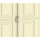 Abrigo de jardim em PVC 3,9m² - marfim - DURAMAT II - Duramax