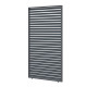 Painel lateral com grelha 1,33m OMBREA VS - Antracite