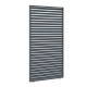 Painel lateral com grelha 1,33m OMBREA VS - Antracite