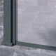 Toldo lateral antracite de 300 cm para pérgula bioclimática de alumínio Ombrea VS