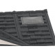 Abrigo de jardim em PVC 11,43m² - Cinzento e antracite - APEXPRO PLUS - Duramax