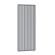 Painel lateral antracite de 1m com persianas verticais - OMBREA VS