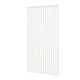 Painel lateral branco de 1,3 m com persianas verticais - OMBREA VS
