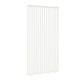 Painel lateral branco de 1,3 m com persianas verticais - OMBREA VS
