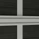 Abrigo de jardim em madeira compósita 28mm antracite 10,71m² PREMIUM - Woodlife Garden