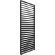 Painel com persiana fixa - 123 cm - preto antracite - X-METAL