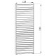 Painel com persiana fixa - 123 cm - preto antracite - X-METAL