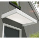 Toldo Sophia™ 1600 em alumínio branco e acrílico branco - Canopia