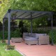 Pérgula em alumínio e policarbonato 309x309cm Milano™ 3000 Palram - Canopia