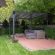 Pérgula em alumínio e policarbonato 309x309cm Milano™ 3000 Palram - Canopia