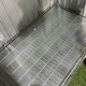 Piso para armário de jardim em metal antracite Kosto 2240L - X-METAL