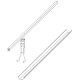 Calha e roldana adicionais para o abrigo para bicicletas em aço galvanizado Kosto - X-METAL