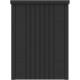 Armário de jardim Kosto 2240L em metal antracite - X-METAL