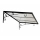 Marquise em policarbonato 2mm VENUS™ 1350 - Canopia by Palram