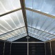 Abrigo de Jardim em Policarbonato 3,97 m² Skylight Midnight Grey - Palram - Canopia