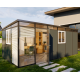 Abrigo de jardim modular com isolamento 6x3 antracite e preto - piso incluído - Everbox