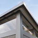 Abrigo de jardim em madeira compósita 19,2 mm antracite 4,51 m² GORDON Skylight – Woodlife Garden