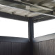 Abrigo de jardim compósito 5,95 m² GORDON antracite – Woodlife Garden