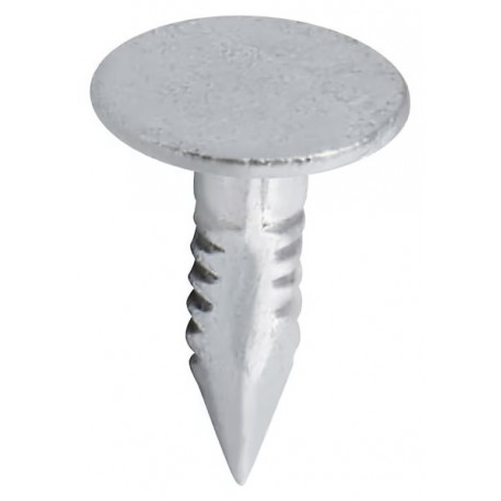 Pregos de cabeça chata para telhas e telhados - comprimento 16mm - 500gr - Gardy Shelter