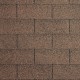 Telhas asfálticas retangulares castanhas - packs de 3m²