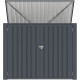 Baú multiusos 2300L / 2 contentores em aço galvanizado - X-METAL