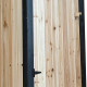 Armário de jardim em madeira FSC termotratada e lacada 77x54x179cm com prateleiras - Arbour