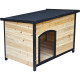 Canil em madeira FSC termotratada 104x66x70cm para cães de tamanho médio - Shelty Pet