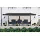 Toldo motorizado 300x250cm LEDY antracite, tela de poliéster antracite - X-METAL