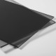 Pack de 3 placas de policarbonato transparente cinza para substituição – espessura 2 mm, comprimento 300,9 cm