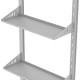 Prateleiras para abrigos metálicos para bicicletas Kosto - X-METAL