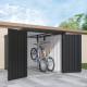 Abrigo metálico para 4 bicicletas Kosto antracite, 3,7m² - X-METAL