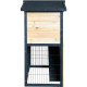 Coelheira para exterior em madeira FSC termotratada 101x55x100cm - Shelty Pet