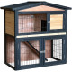 Coelheira para exterior em madeira FSC termotratada 101x55x100cm - Shelty Pet