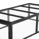 Coelheira em arame com estrutura em madeira FSC termotratada 180x90x48cm - Shelty Pet