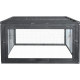 Coelheira em arame com estrutura em madeira FSC termotratada 180x90x48cm - Shelty Pet