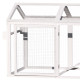 Gaiola em madeira FSC termotratada 224x81x107cm com telhado de PVC para 4 a 6 galinhas – Shelty Pet