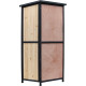 Armário de jardim em madeira FSC termotratada e lacada 69x52x142cm - Arbour