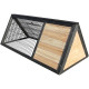 Coelheira em madeira FSC termotratada com vedação 116x53x92cm - triangular - Shelty Pet