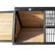 Coelheira em madeira FSC termotratada com vedação 116x53x92cm - triangular - Shelty Pet