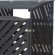 Cofre de lixo duplo em madeira FSC termotratada - Arbour
